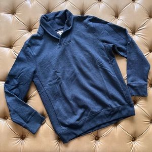 Men’s Pull Over Sweater, Blue, Size: L